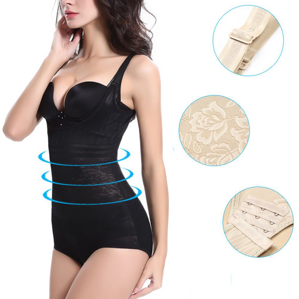 Đai nịt bụng định hình eo thon màu trắng / đen