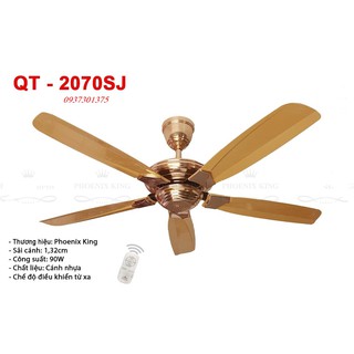 QUẠT TRẦN PHOENIX KING 2070SJ