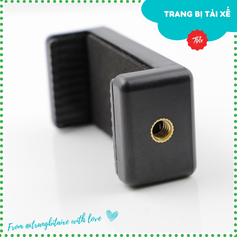 Kẹp điện thoại xe máy bản to xịn gắn lên mặt đồng hồ giá đỡ điện thoại trên xe máy kèm băng dính 3M tiện lợi - KBT.