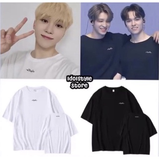áo concert Seventeen hai màu đen/trắng