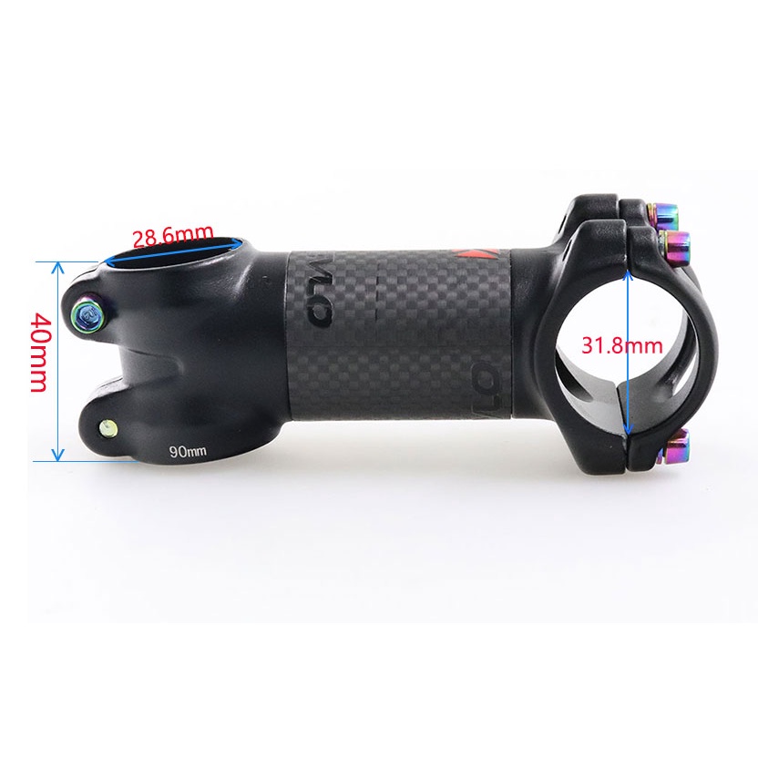 Pô Tăng Xe Đạp 6 Độ 31.8-28.6mm Kovevlo ST01 MTB