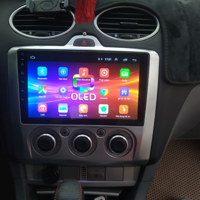 Màn hình android 9 inch theo xe ford focus 2007 đến 2011