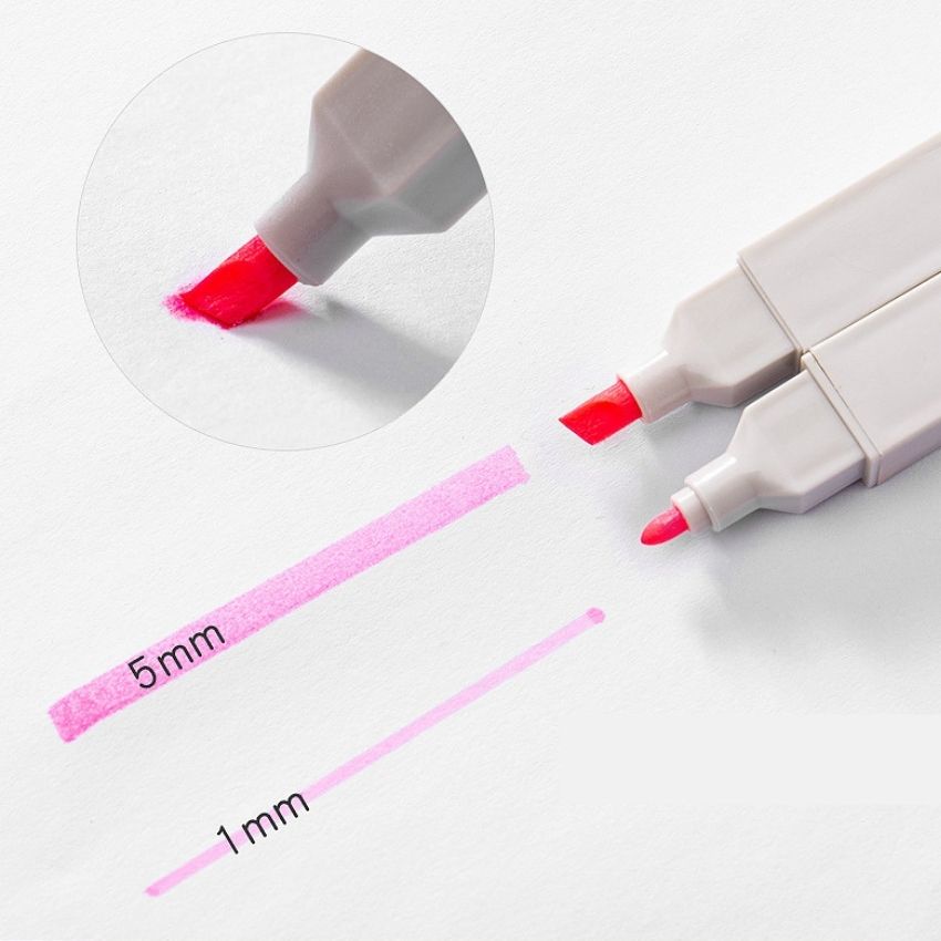 Bút highlight pastel 2 đầu DecorMe, bút đánh dấu bút nhớ Light Color trang trí sổ bullet journal ( Lẻ 1 bút)