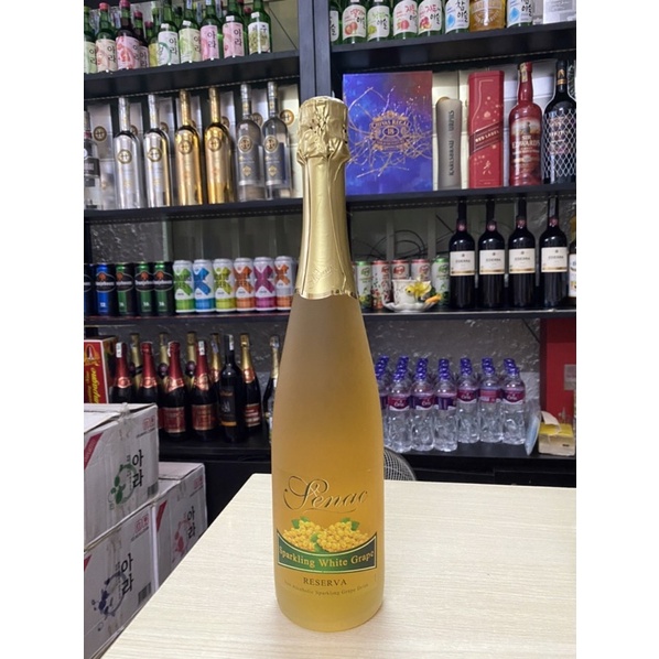 Thùng X 6 Chai Nước Trái cây có Ga Tây Ban Nha SENAC 750ml
