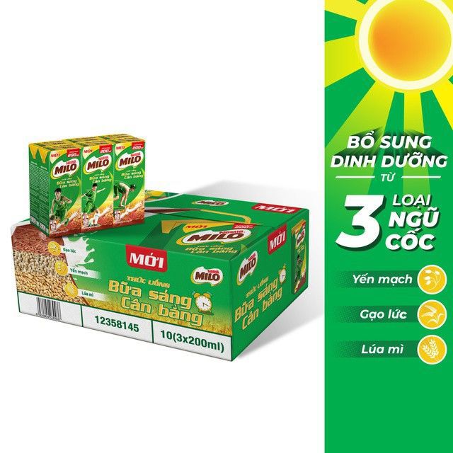 Nestle ăn sáng