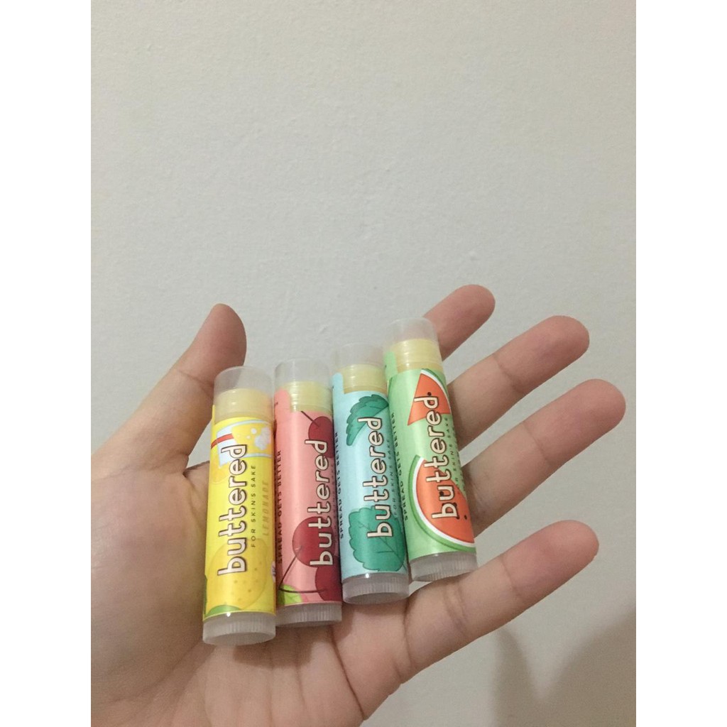 (Hàng Mới Về) Son Dưỡng Môi Fss Chiết Xuất Bơ / Dâu / Chanh / Ớt / Cherry / Chanh / / | BigBuy360 - bigbuy360.vn