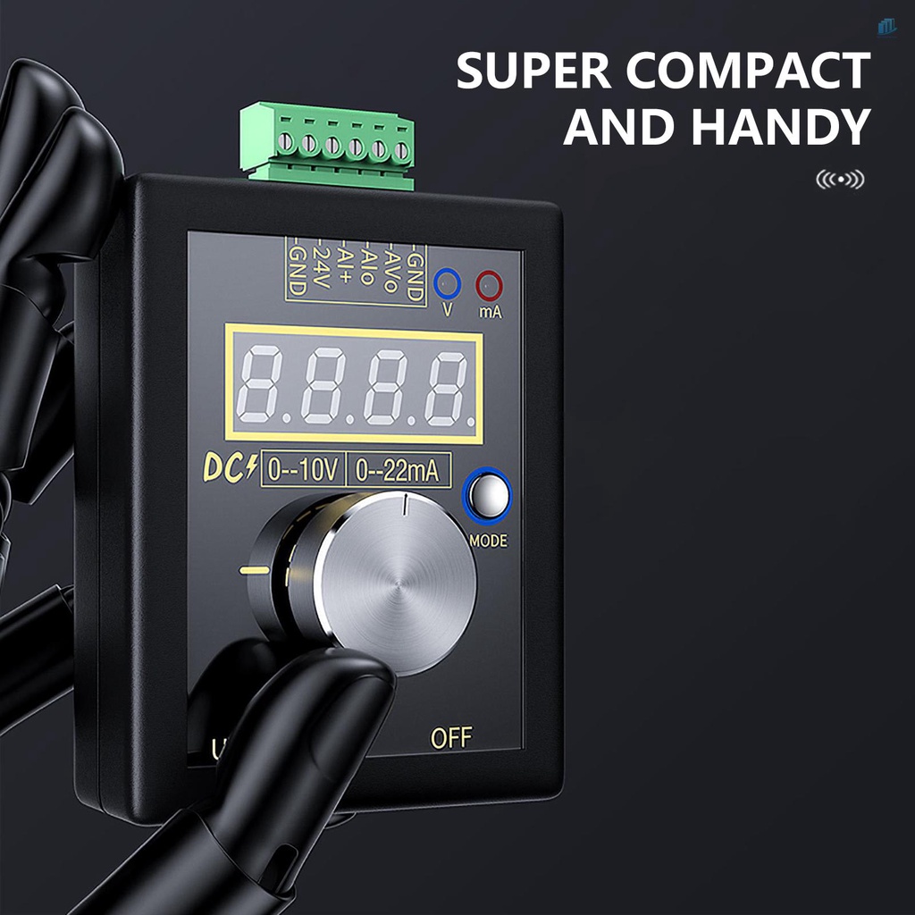 Máy Phát Tín Hiệu Điện Áp s2mwvn6 0-10V 0-22mA Có Thể Điều Chỉnh 2 Nguồn