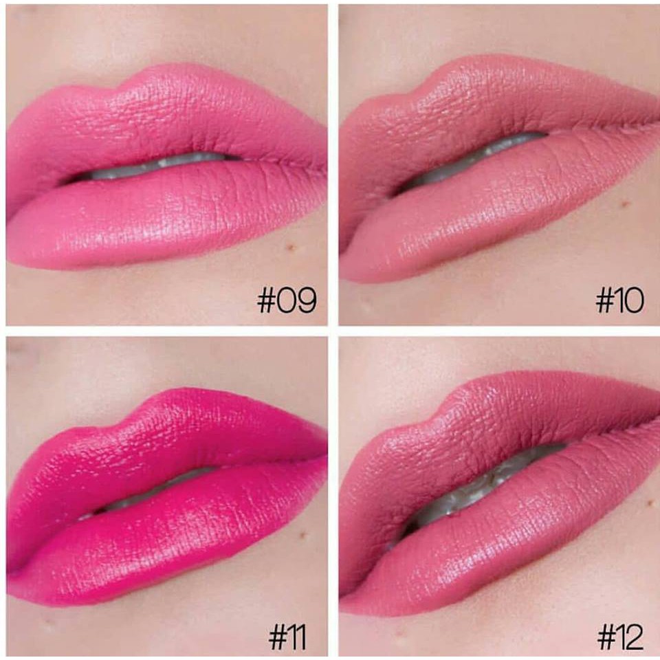 Son Lì Lâu Phai Golden Rose Velvet Matte No 09 No 10 No 11 No 12 Chính Hãng