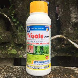 Thuốc trừ bệnh Đạo ôn trên lúa Trizole 400SC 400ml