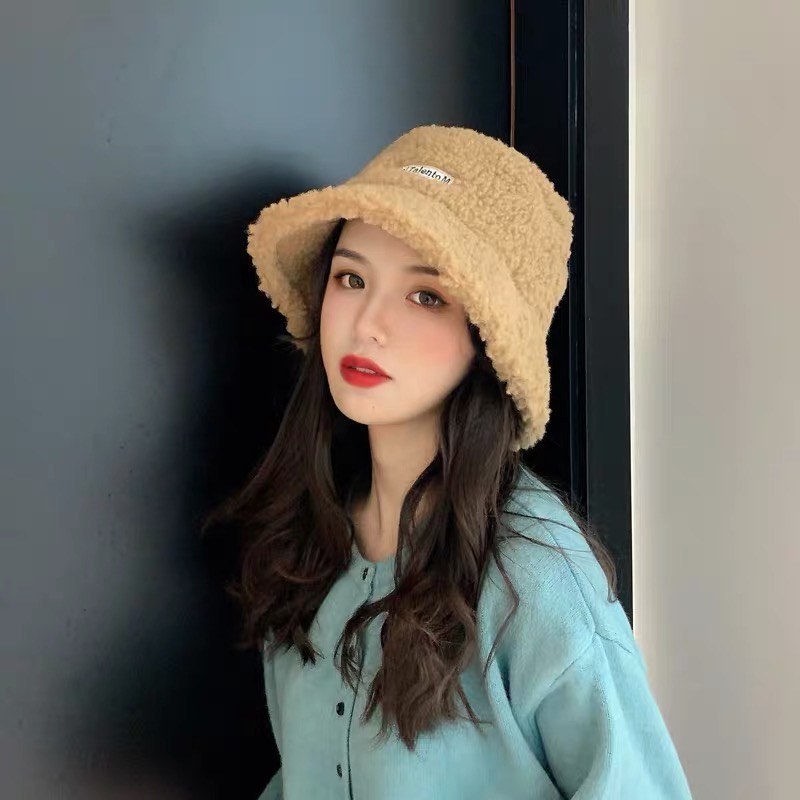 Mũ bucket lông cừu siêu hot