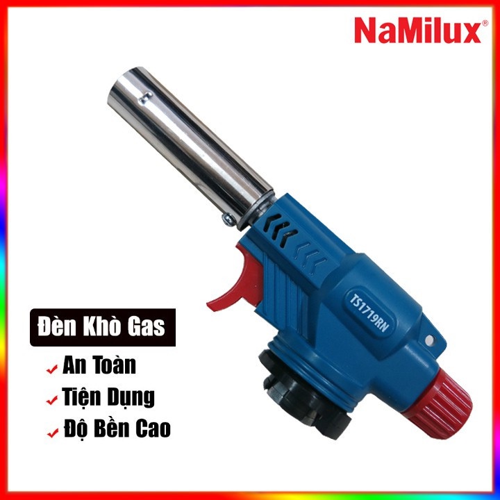 Đèn Khò Gas NaMilux ECO 17 TS1719RN - Sữ Dụng Lon Gas Mini ( Chính Hãng )