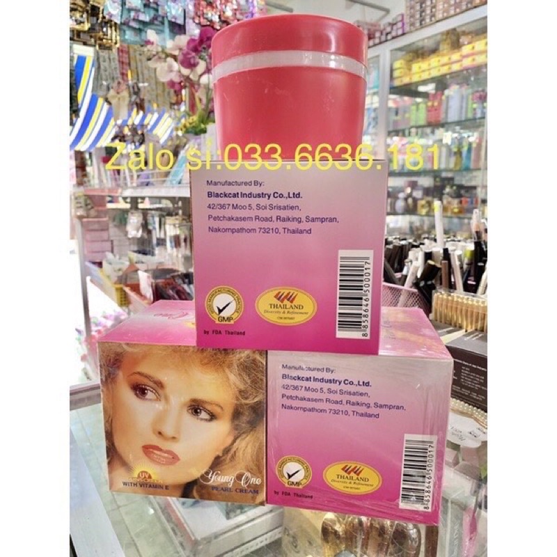 Lẻ 1 hủ kem cô gái tóc xù Thái Lan hủ đại 100g