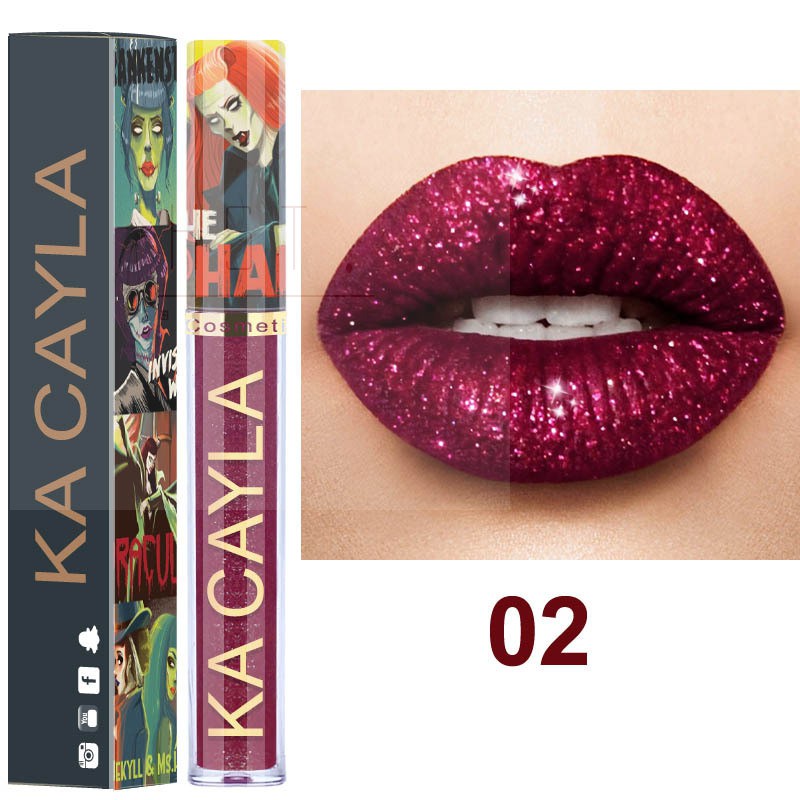 (Hàng Mới Về) 1 Son Kem Ánh Kim Lấp Lánh Chống Nước Bền Màu Dài Lâu | BigBuy360 - bigbuy360.vn