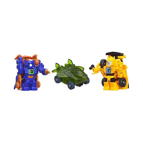 Bộ 3 Robot Transformers Bot shots Battle game (Bumblebee - Shockwave - Skyquake)_A2580
