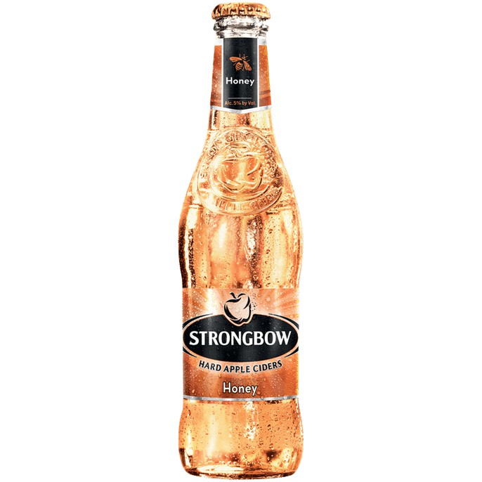 24 Chai Strongbow Honey + tặng kèm Hạt điều rang muối