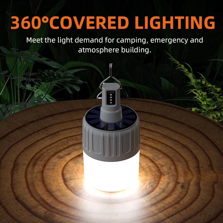 Superfire GT10 Đèn Năng Lượng Mặt Trời Lampu Pasar Malam Đèn LED Sạc Ngoài Trời Kem Lampu Đèn Lồng Ngoài Trời Đèn Khẩn Cấp Lampu Ngoài Trời