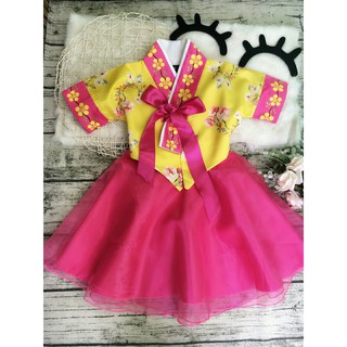 Sét BG Hanbok (Áo khoác phối đầm 2 dây)