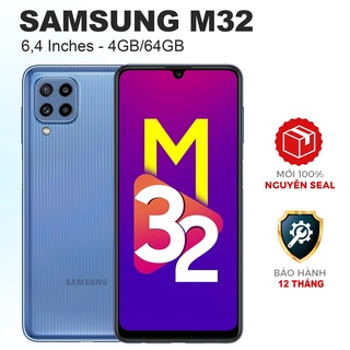 Điện thoại SAMSUNG Galaxy M32 90Hz 6.4″ (4GB/64GB) Chính hãng mới 100% Có Tiếng Việt – 1 Đổi 1 – Bảo Hành 1 Năm