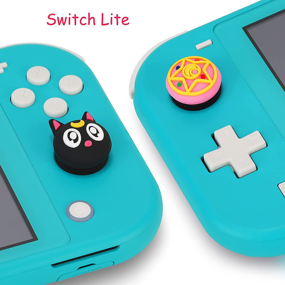 Set 4 nắp silicon kiểu dáng hoạt hình cho Nintendo Switch