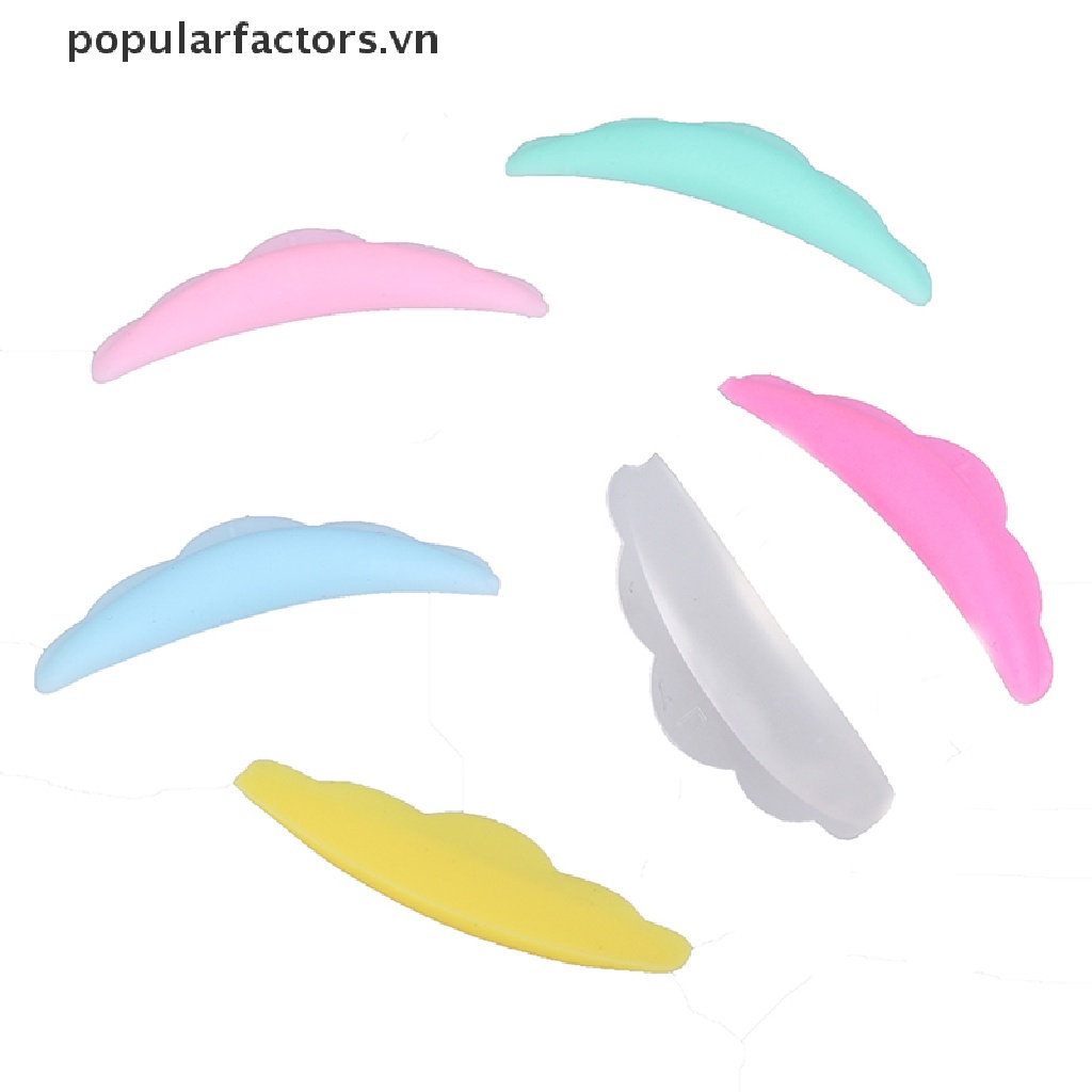 Set 5 Cặp Đệm Silicon Hỗ Trợ Uốn Mi Giả (XS S M L XL)