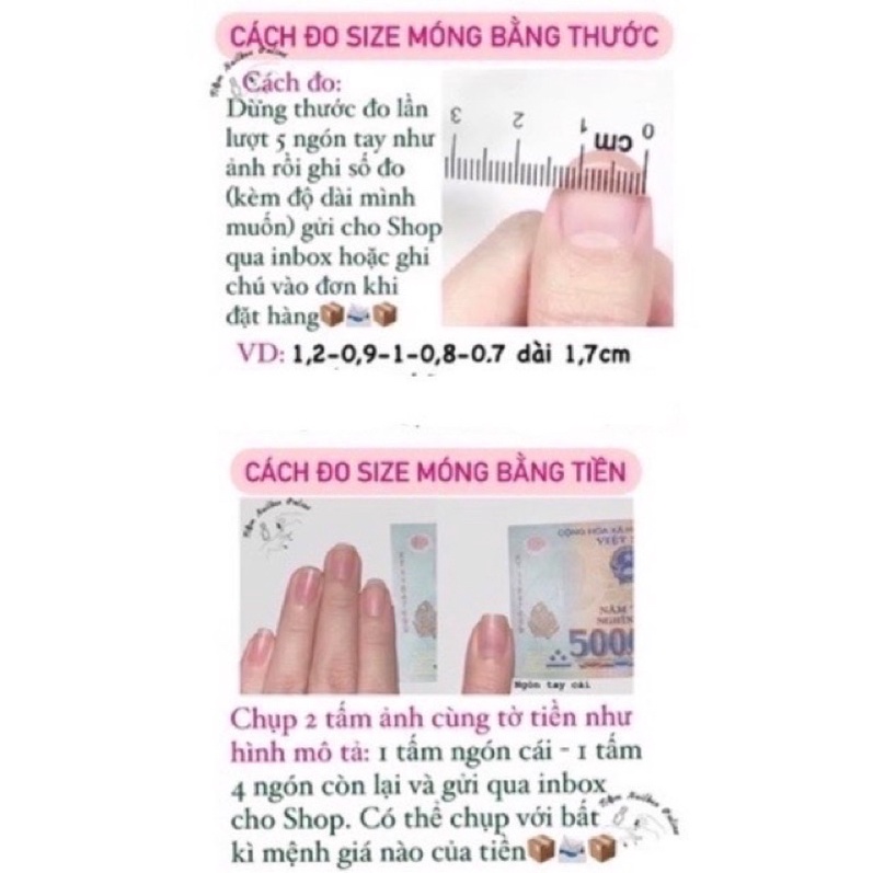 Nailbox thiết kế kết vân đá đen trắng tặng kèm keo và dũa