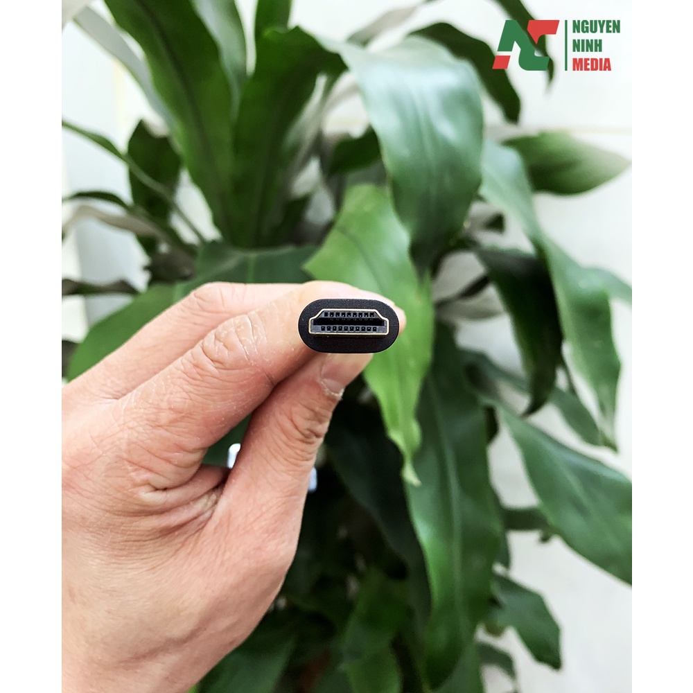 Cáp Chuyển HDMI to VGA MT-ViKi Hỗ Trợ Độ Phân Giải Full HD 1080P - Hàng Chính Hãng
