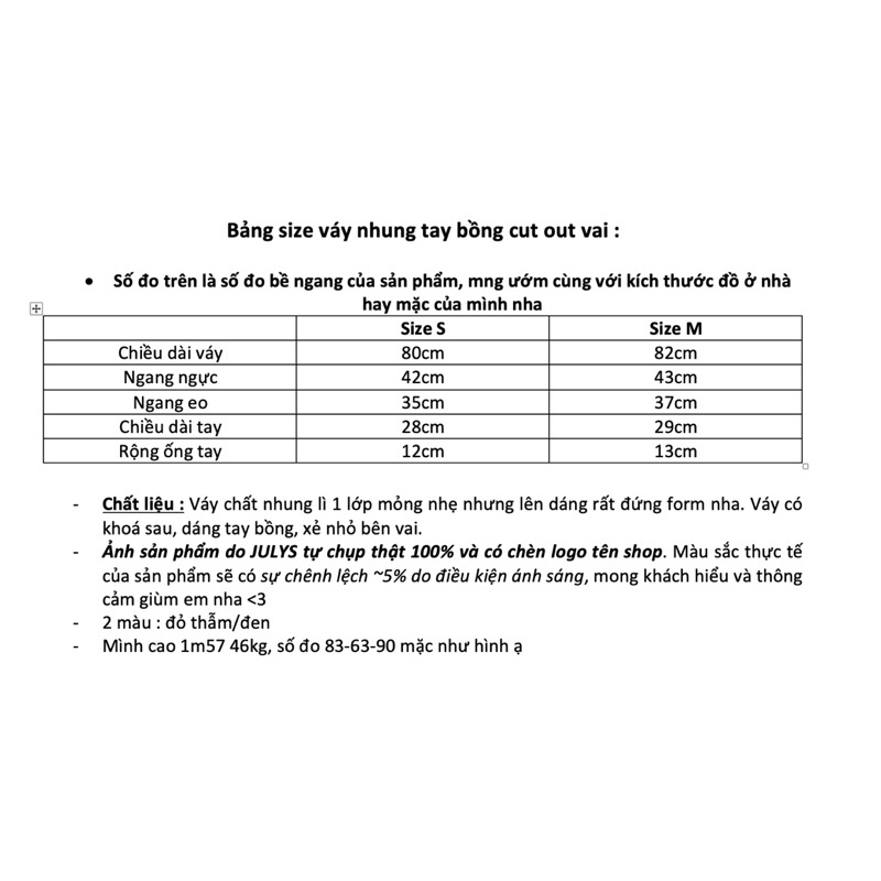 Đầm nhung tay bồng cut out (ảnh thật shop chụp kèm video)