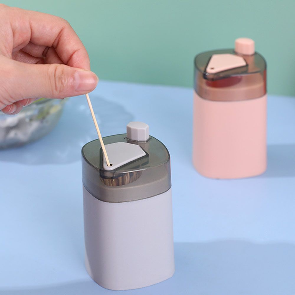 Hộp dạng nhấn tự động đựng tăm xỉa răng tiện dụng