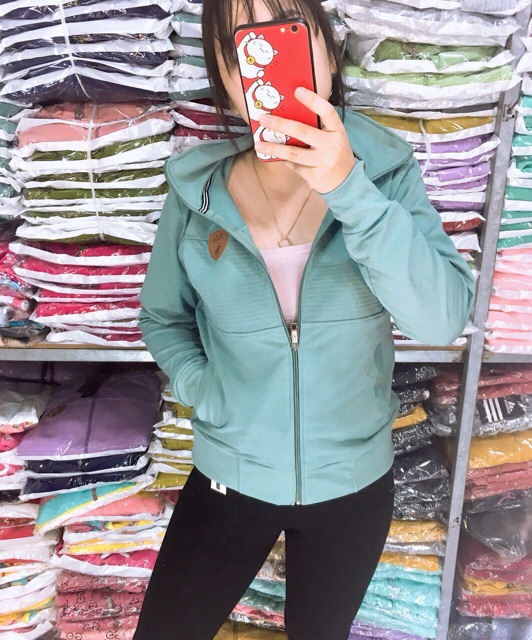 Aó khoác chống nắng nón to hình thật chụp thật