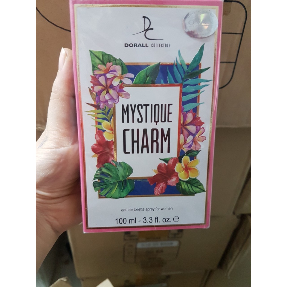Nước hoa Dubai chính hãng dành cho nữ Dorall Collection MYSTIQUE CHARM ngọt ngào, tươi trẻ và sang trọng 100ml