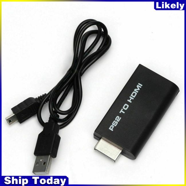 Bộ Chuyển Đổi Dây Cáp HD Chuyển Đổi Từ Sony 2 PS2 Sang HDMI
