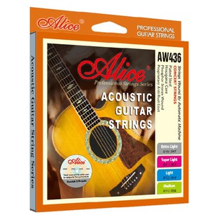 [Chính hãng] Dây đàn guitar Acoustic Alice AW436 AW432 A106 A406 A206 AC130 giá rẻ
