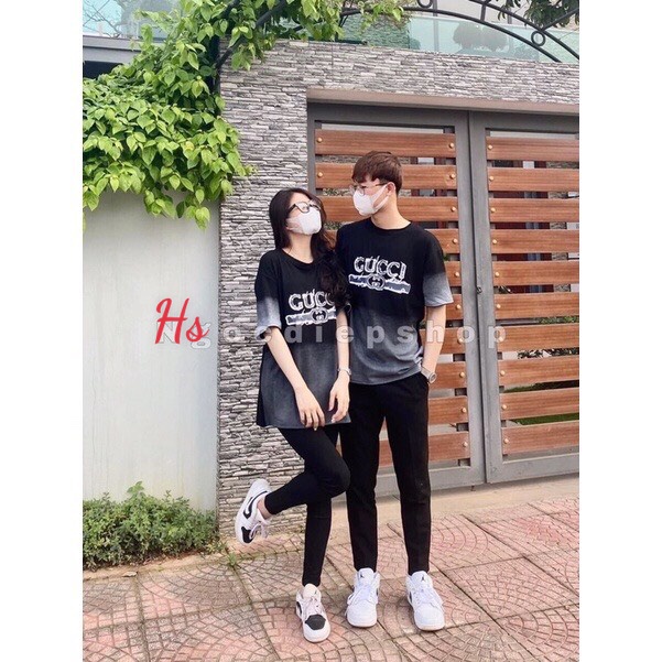 [ XẢ HÀNG KỊCH SÀN ] Áo Phông Hè Nam Nữ, Áo Phông Loang Cộc Tay Mùa Hè