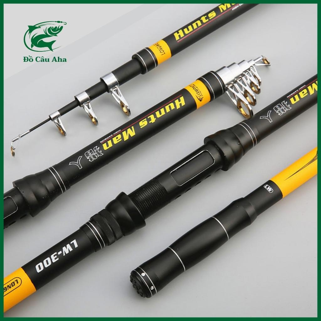 Cần câu máy , cần câu cá Huntsman cao cấp chịu tải lớn , cần câu lục , cần máy