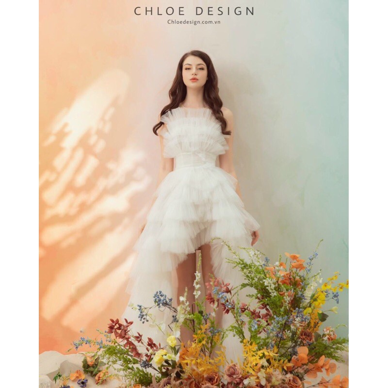 ĐẦM CÚP TẦNG ĐUÔI TÔM full size S/M/L/XL( ảnh và video đỏ shop tự chụp 100%)