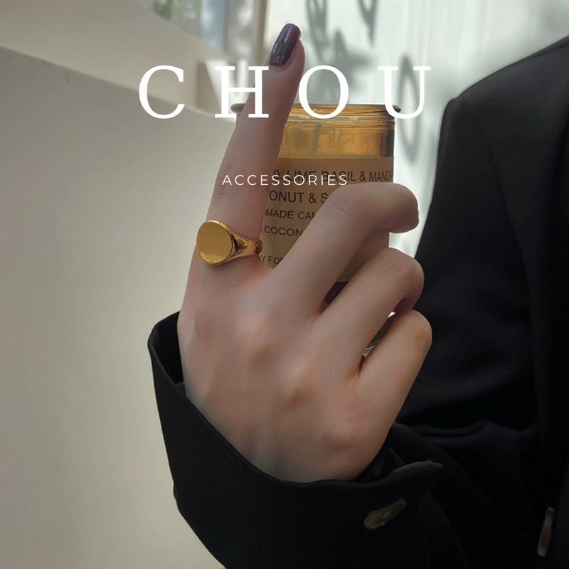 Nhẫn Oval | CHOU ACCESSORIES