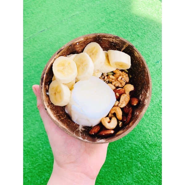 GRANOLA SIÊU HẠT GỒM 12 loại quả &amp; hạt 90% dành cho ăn kiêng vị Vani truyền thống