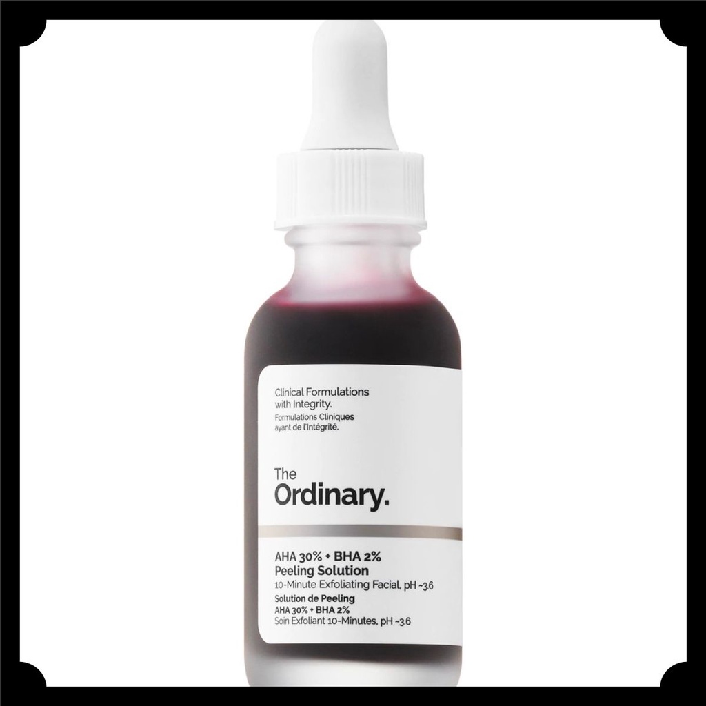Tẩy Tế Bào Chết Mặt The Ordinary AHA 30% + BHA 2% Peeling Solution 30ml sale authentic