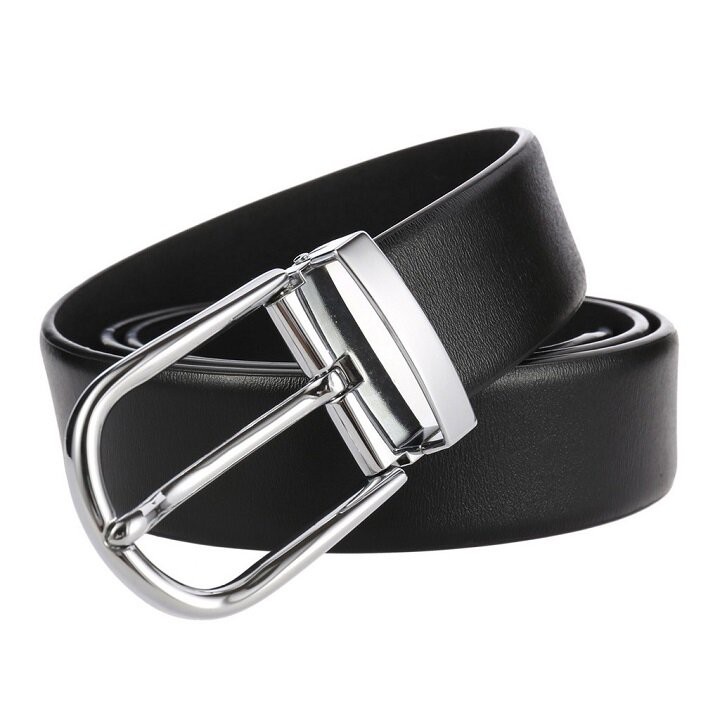 Thắt Lưng Nam Da Bò Khóa Kim Phong Cách Trẻ Trung Hiện Đại