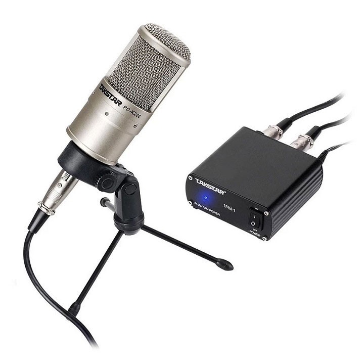 PC-K200 - Mic Thu Âm Trọn Bộ có Phantom 48v Takstar (Suite)