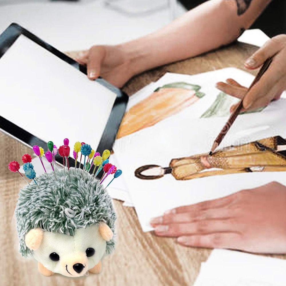 YIYU Đệm Kim May Vá Thủ Công Chống Trộm Hình Nhím Gai Pincushion DIY