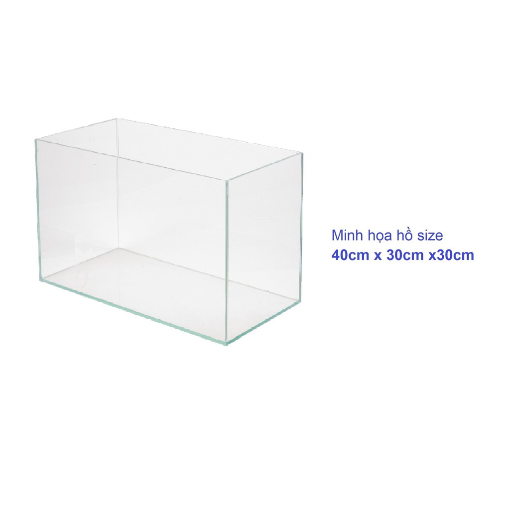 40x30x30cm Combo 5 tấm nhựa mica cứng trong suốt cắt sẵn làm hồ cá, chuồng hamster, hộp trưng bày... - Luân Air Models