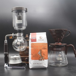 Combo Cà Phê Mộc EAK + Phin Nhôm Pha Cà Phê - Cafe Rang Xay Pha Phin 500gr