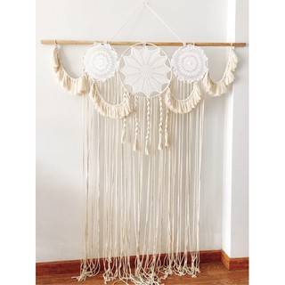 Macrame dreamcatcher trang trí - 1m