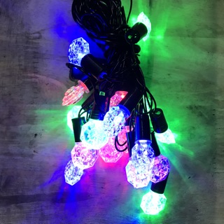 Chớp Led Đủ Màu Dây Đen 5M