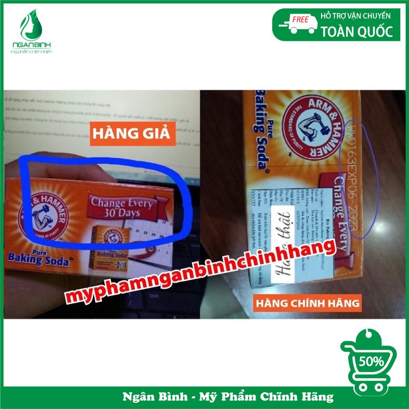 Bột Baking Soda đa công dụng khử mùi, giảm khuẩn, tẩy rửa, làm bánh, chăm sóc da 454g