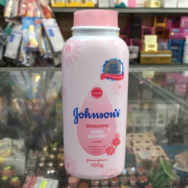 Phấn thơm em bé Johnson’s Baby 100g (hồng)