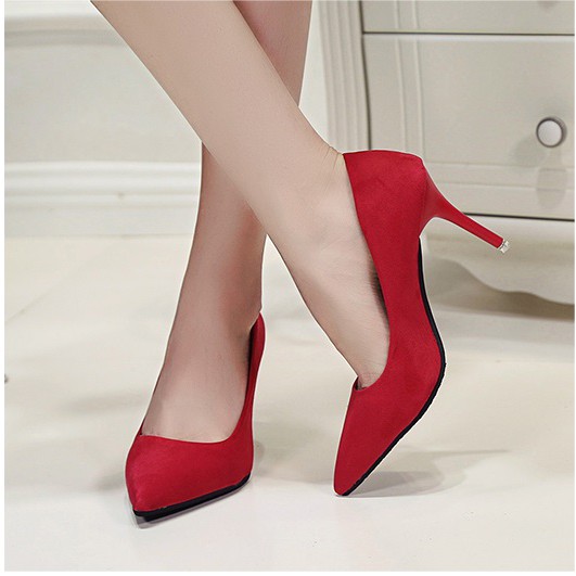 Giày cao gót nữ 7cm chất siêu đẹp đi êm chân và chắc chắn