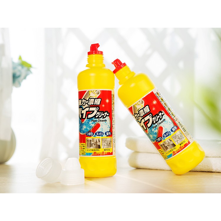 Dung dịch thông tắc tẩy sạch đường ống Rocket 500ml Nhật Bản