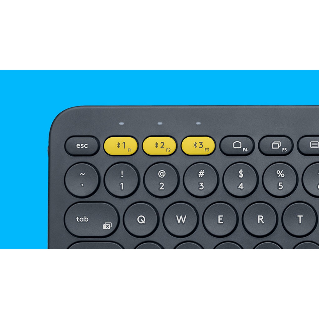 Bàn phím Bluetooth Logitech K380 Multi-Device - Kết nối Bluetooth cùng lúc 3 thiết bị